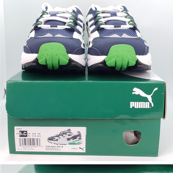 PUMA Alien cell sneaker/shoes SIZE 5.5y = 7womens = 5.5 men’s BRAND NEW WITH BOX - Picture 7 of 8